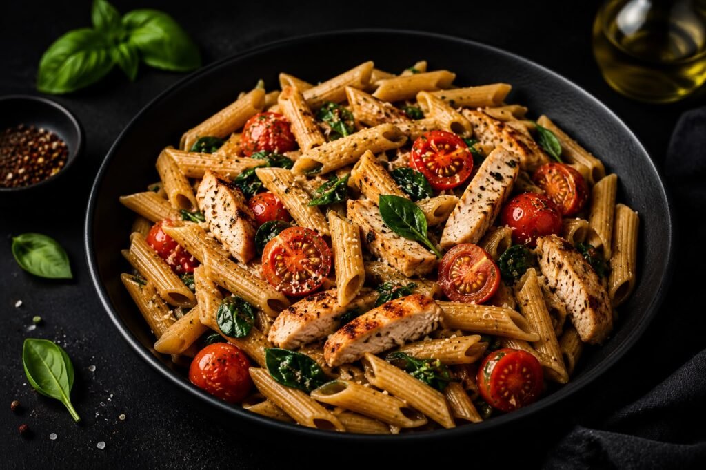 nyus-cheesy-fruits-cake pasta fit